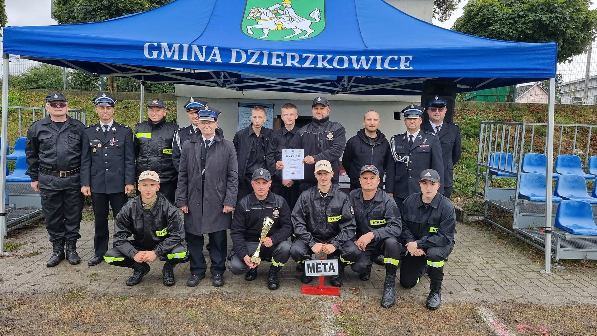 Zdjęcie z Międzygminnych Zawodów Sportowo - Pożarniczych