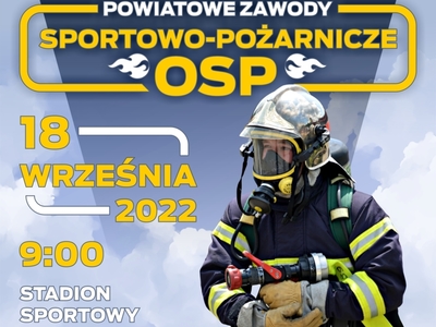 Zdjęcie plakatu ze strażakiem