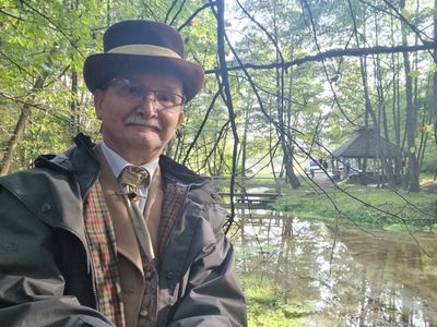 Zdjęcie wójta na Źródliskach w Łanach