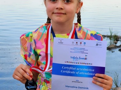 Zdjęcie solistki Marceliny Dominik