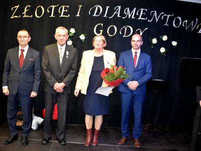 Zdjęcie z jubileuszów ślubnych w gminie Gościeradów