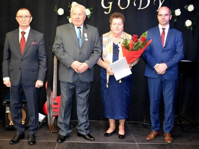 Zdjęcie z jubileuszów ślubnych w gminie Gościeradów