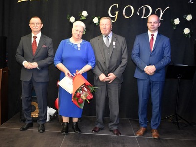 Zdjęcie z jubileuszów ślubnych w gminie Gościeradów