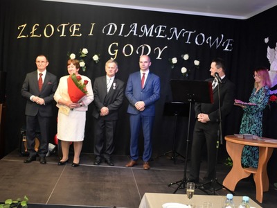 Zdjęcie z jubileuszów ślubnych w gminie Gościeradów