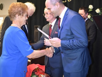 Zdjęcie z jubileuszów ślubnych w gminie Gościeradów