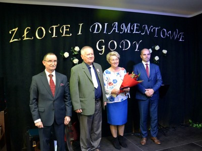 Zdjęcie z jubileuszów ślubnych w gminie Gościeradów