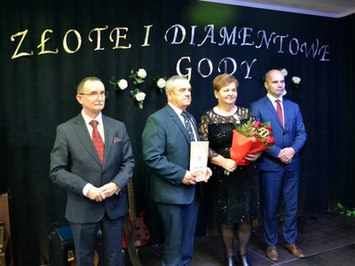 Zdjęcie z jubileuszów ślubnych w gminie Gościeradów