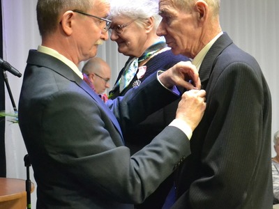 Zdjęcie z jubileuszów ślubnych w gminie Gościeradów