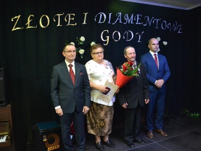Zdjęcie z jubileuszów ślubnych w gminie Gościeradów