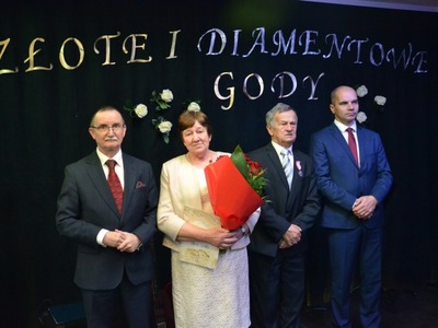Zdjęcie z jubileuszów ślubnych w gminie Gościeradów