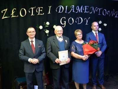 Zdjęcie z jubileuszów ślubnych w gminie Gościeradów