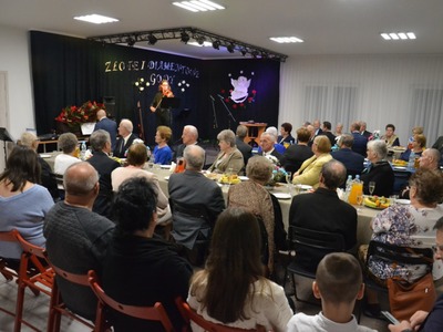 Zdjęcie z jubileuszów ślubnych w gminie Gościeradów