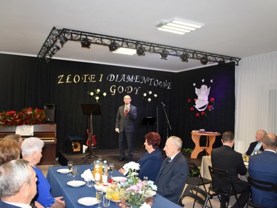 Zdjęcie z jubileuszów ślubnych w gminie Gościeradów