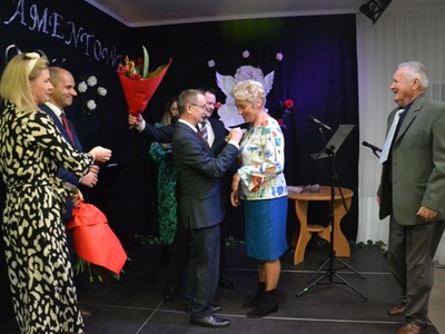 Zdjęcie z jubileuszów ślubnych w gminie Gościeradów