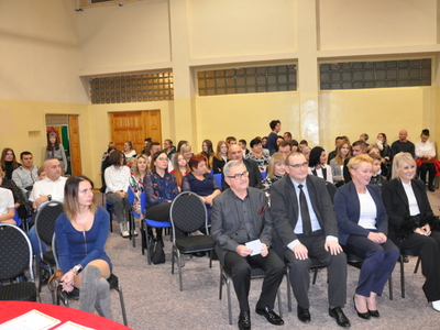 Zdjęcie z rozdania Stypendiów Wójta Gminy Gościeradów