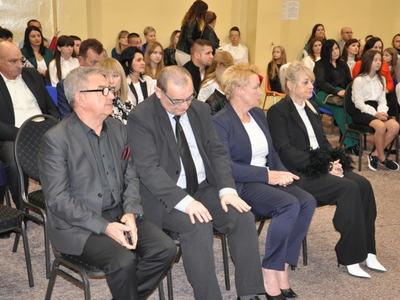 Zdjęcie z rozdania Stypendiów Wójta Gminy Gościeradów