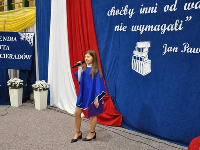 Zdjęcie z rozdania Stypendiów Wójta Gminy Gościeradów