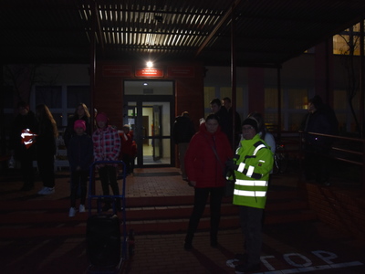 Zdjęcie z Marszu dla Niepodległej w gminie Gościeradów