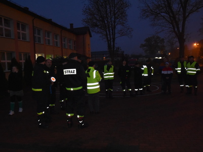 Zdjęcie z Marszu dla Niepodległej w gminie Gościeradów