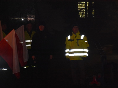 Zdjęcie z Marszu dla Niepodległej w gminie Gościeradów