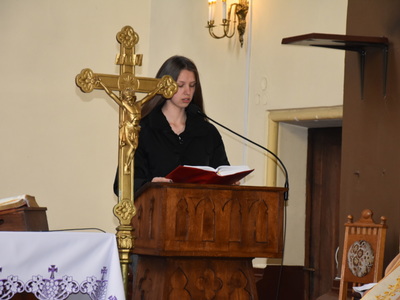 Zdjęcie ze 104 rocznicy odzyskania niepodległości w gminie Gościeradów