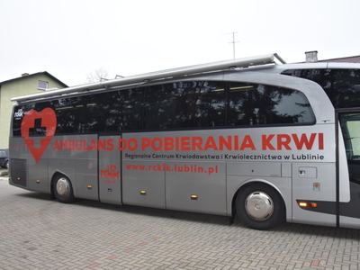 Zdjęcie z akcji krwiodawstwa