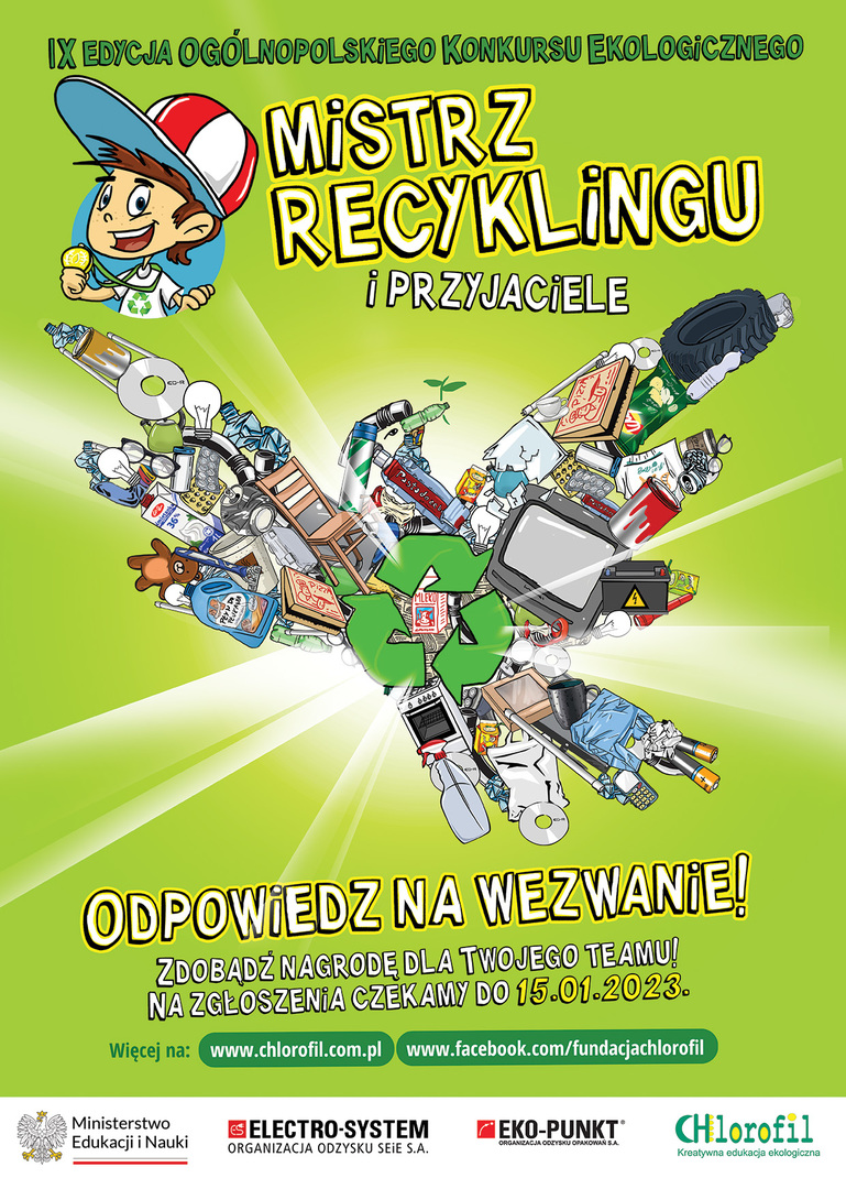 Zdjęcie plakatu dot. recyklingu