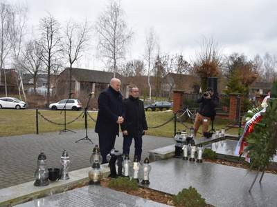 Zdjęcie z 79 Rocznicy Pacyfikacji Wsi Szczecyn