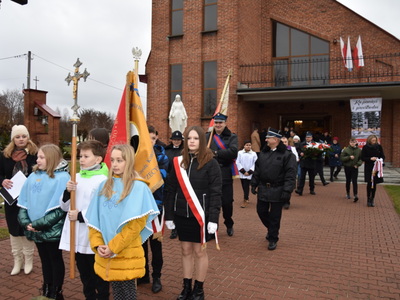 Zdjęcie z 79 Rocznicy Pacyfikacji Wsi Szczecyn