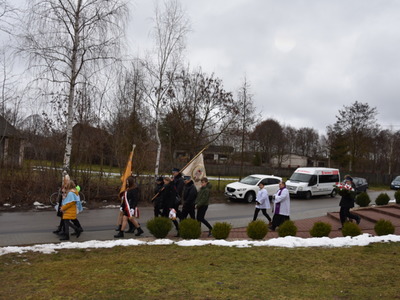 Zdjęcie z 79 Rocznicy Pacyfikacji Wsi Szczecyn