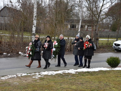 Zdjęcie z 79 Rocznicy Pacyfikacji Wsi Szczecyn