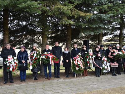 Zdjęcie z 79 Rocznicy Pacyfikacji Wsi Szczecyn