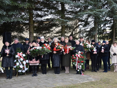 Zdjęcie z 79 Rocznicy Pacyfikacji Wsi Szczecyn