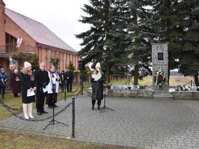 Zdjęcie z 79 Rocznicy Pacyfikacji Wsi Szczecyn