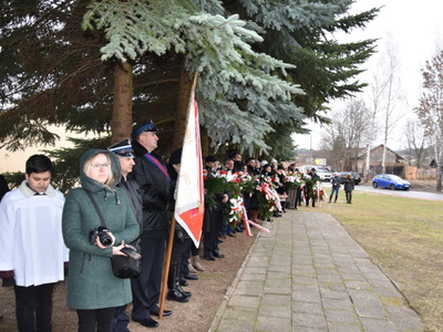 Zdjęcie z 79 Rocznicy Pacyfikacji Wsi Szczecyn