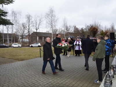 Zdjęcie z 79 Rocznicy Pacyfikacji Wsi Szczecyn