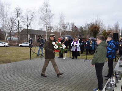 Zdjęcie z 79 Rocznicy Pacyfikacji Wsi Szczecyn
