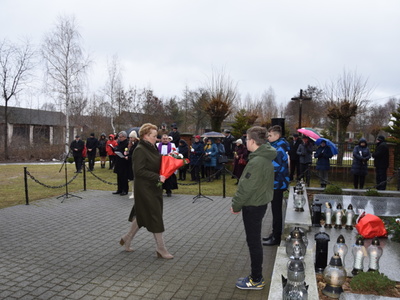 Zdjęcie z 79 Rocznicy Pacyfikacji Wsi Szczecyn