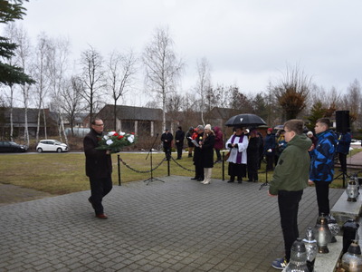 Zdjęcie z 79 Rocznicy Pacyfikacji Wsi Szczecyn