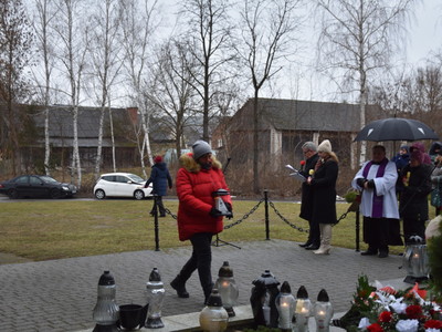 Zdjęcie z 79 Rocznicy Pacyfikacji Wsi Szczecyn