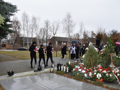 Zdjęcie z 79 Rocznicy Pacyfikacji Wsi Szczecyn