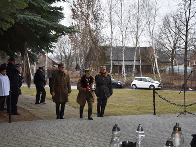 Zdjęcie z 79 Rocznicy Pacyfikacji Wsi Szczecyn