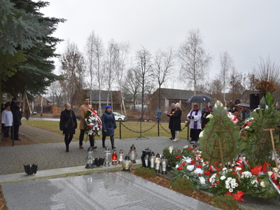 Zdjęcie z 79 Rocznicy Pacyfikacji Wsi Szczecyn