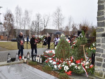 Zdjęcie z 79 Rocznicy Pacyfikacji Wsi Szczecyn