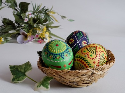 Zdjęcie pisanek wielkanocnych