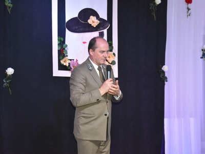 Zdjęcie z koncertu z okazji Dnia Kobiet w Gościeradowie