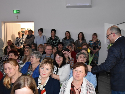 Zdjęcie z koncertu z okazji Dnia Kobiet w Gościeradowie