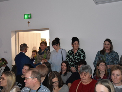 Zdjęcie z koncertu z okazji Dnia Kobiet w Gościeradowie