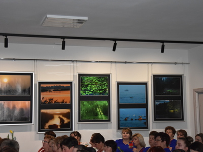 Zdjęcie z koncertu z okazji Dnia Kobiet w Gościeradowie