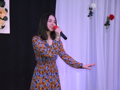 Zdjęcie z koncertu z okazji Dnia Kobiet w Gościeradowie